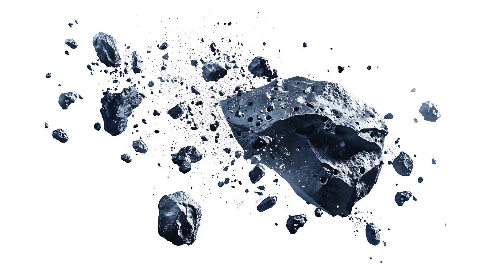 Asteroids in Deep Space — free download from Dotvec