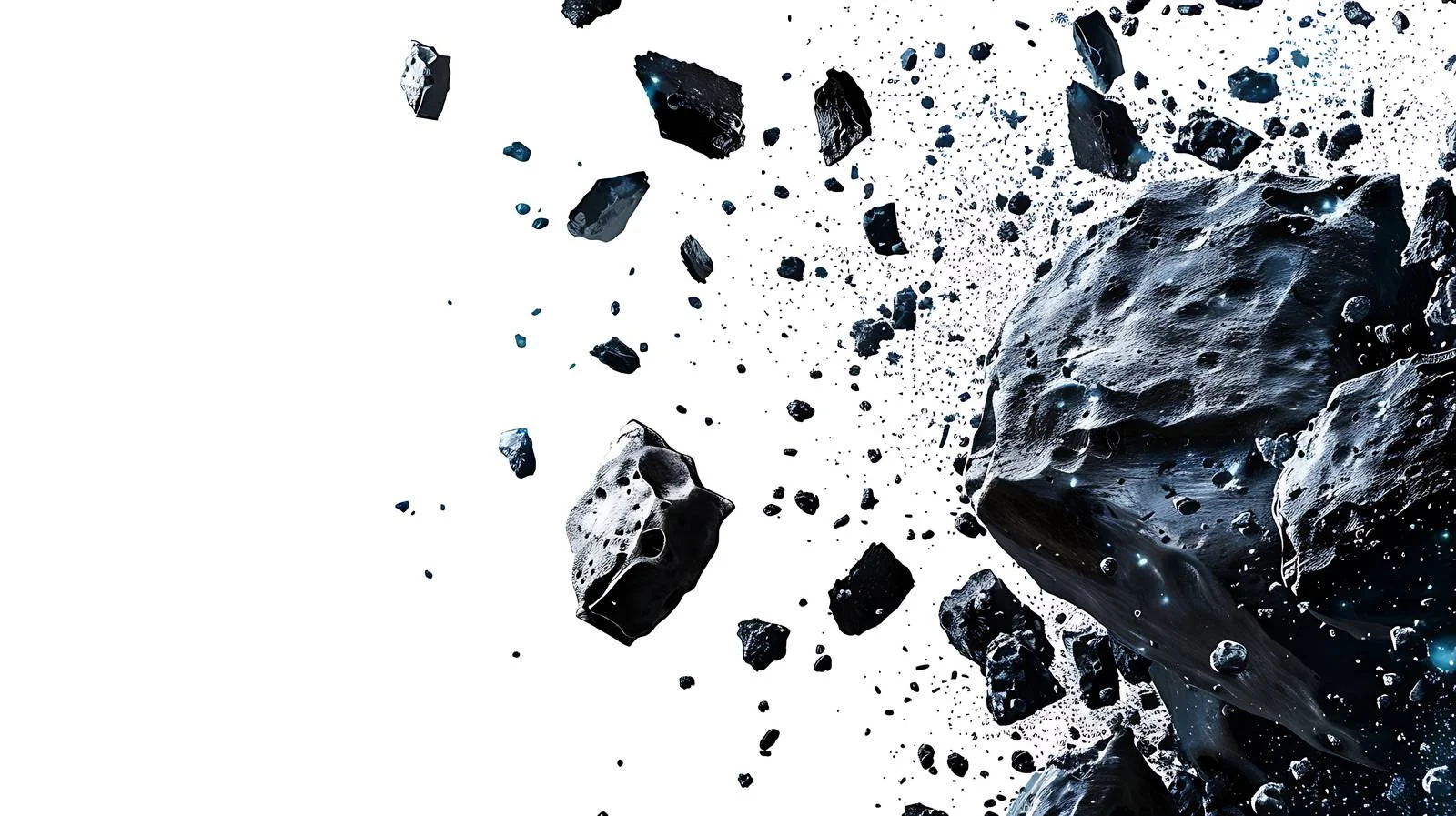 Asteroids in Deep Space — free download from Dotvec