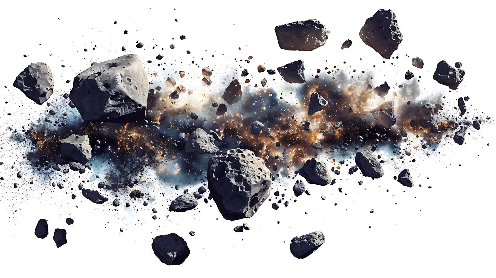 Asteroid Field Study — free download from Dotvec