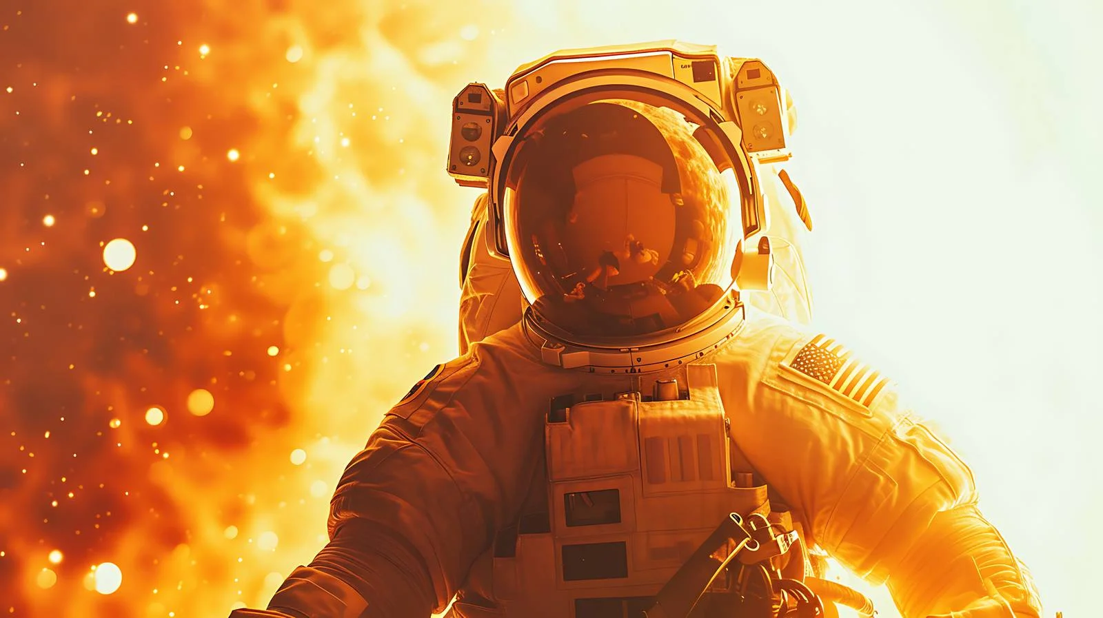 Astronaut in Outer Space — free download from Dotvec