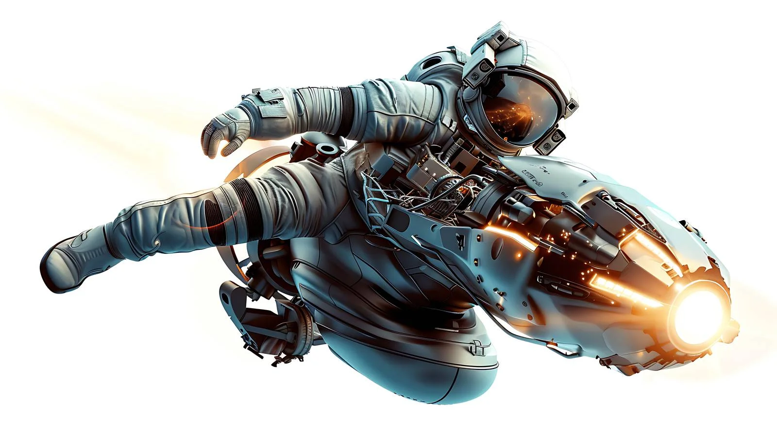 Space Traveling Astronaut — free download from Dotvec