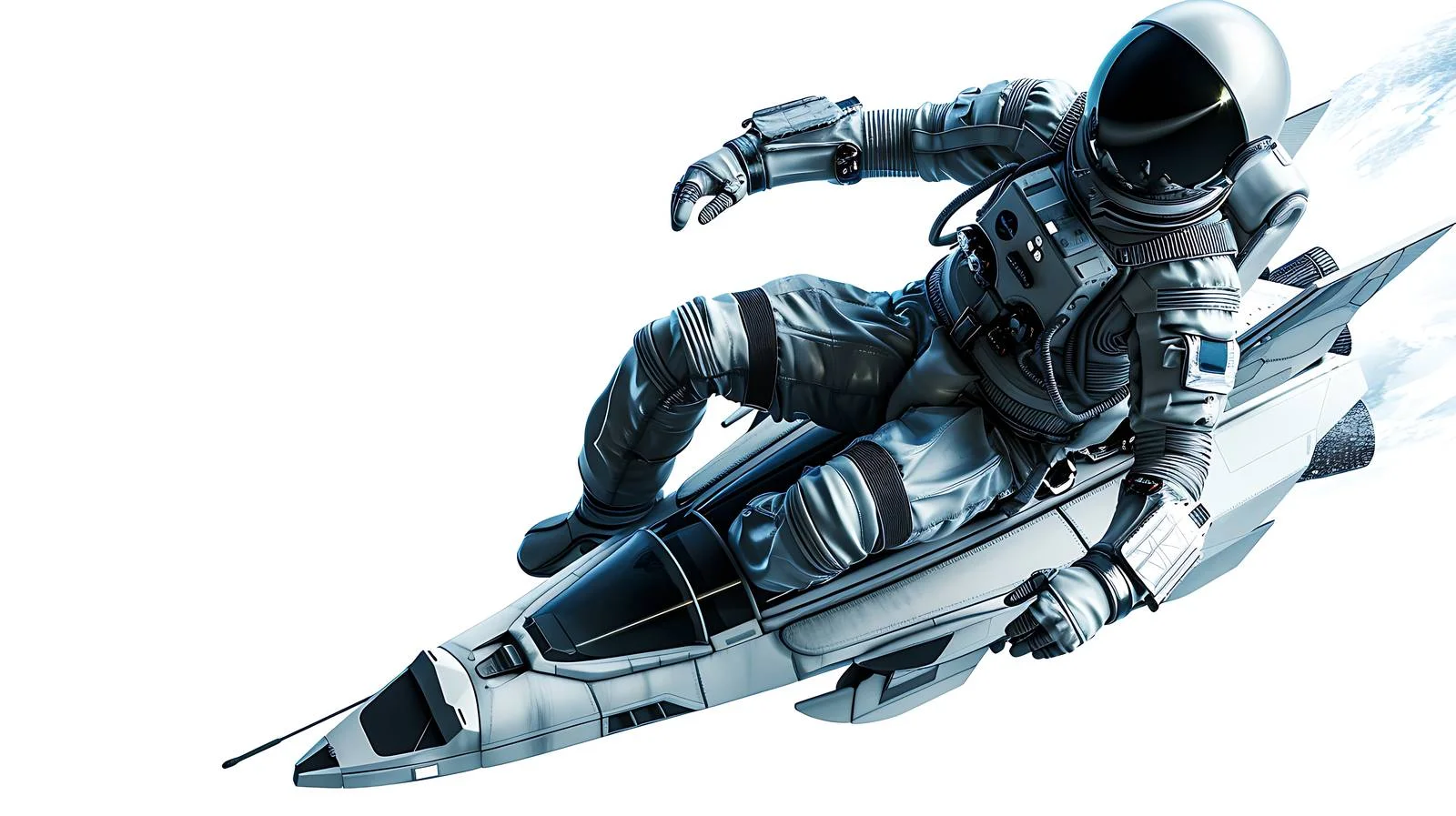 Astronaut in Outer Space — free download from Dotvec