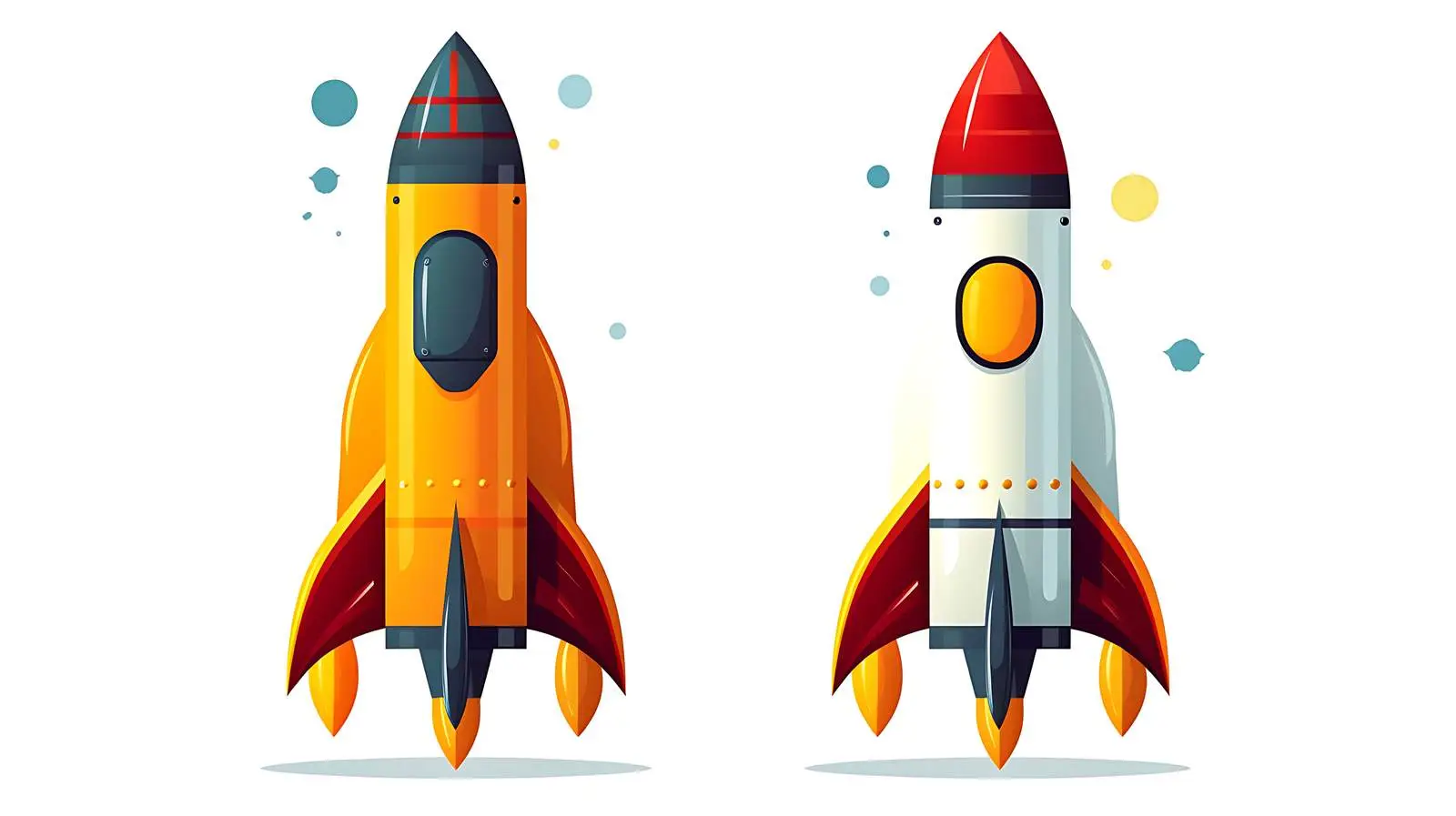 Space Travel Cartoon Illustration — free download from Dotvec