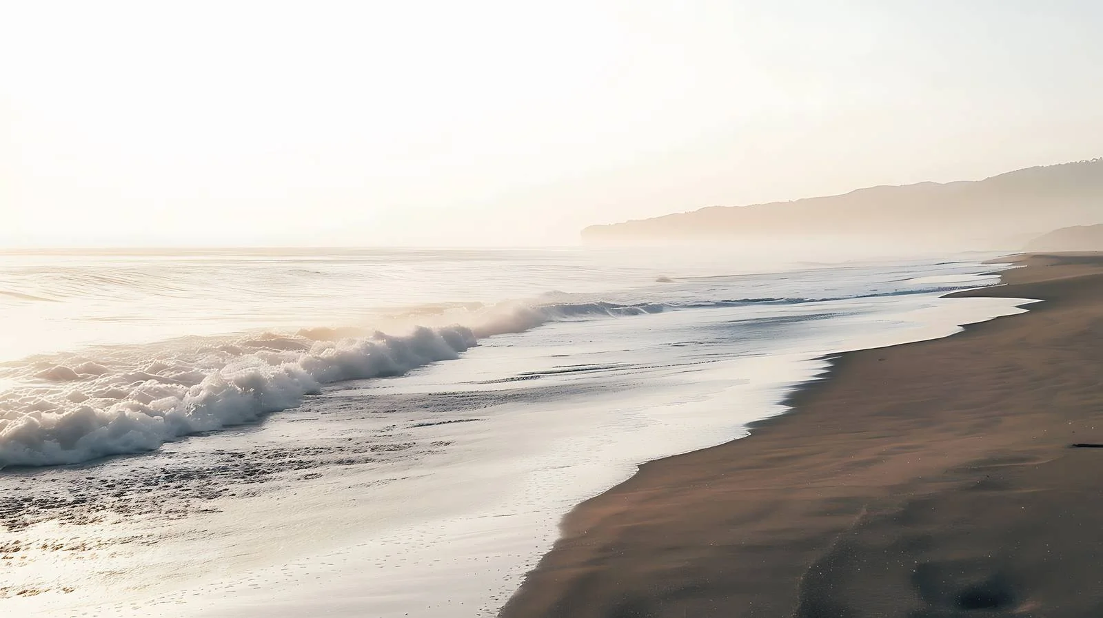 Serene Coastline at Dawn — free download from Dotvec