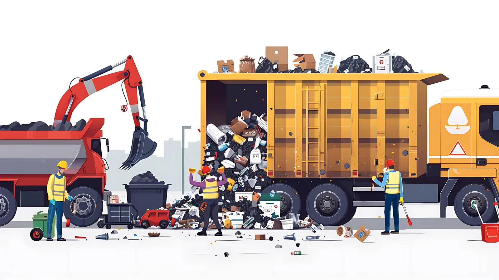 Modern Recycling Plant Overview — free download from Dotvec