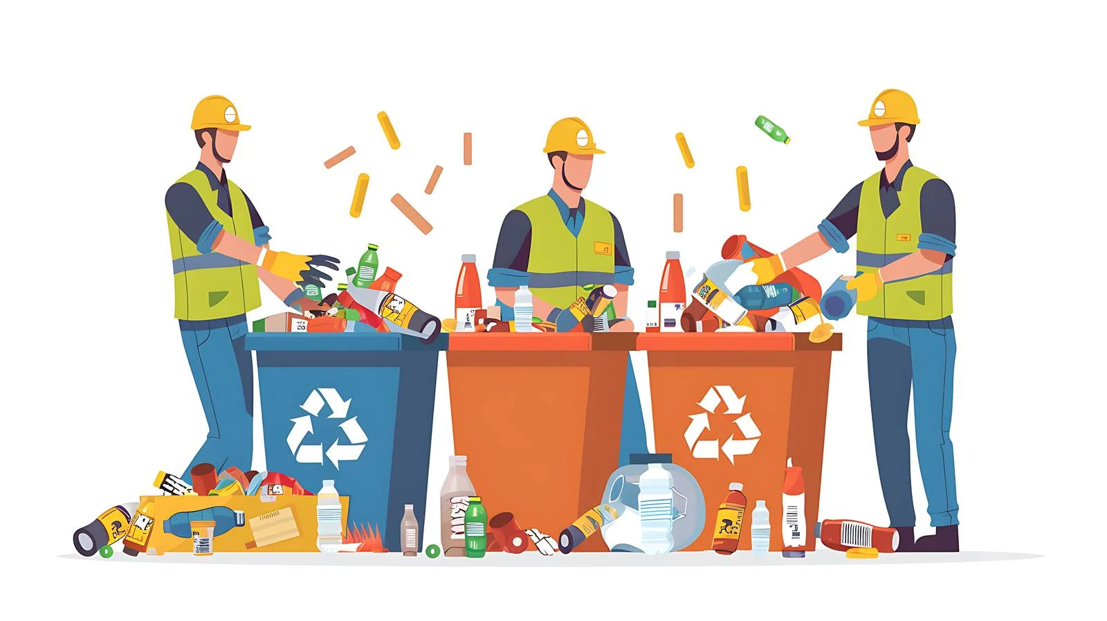 Modern Recycling Plant Usage — free download from Dotvec