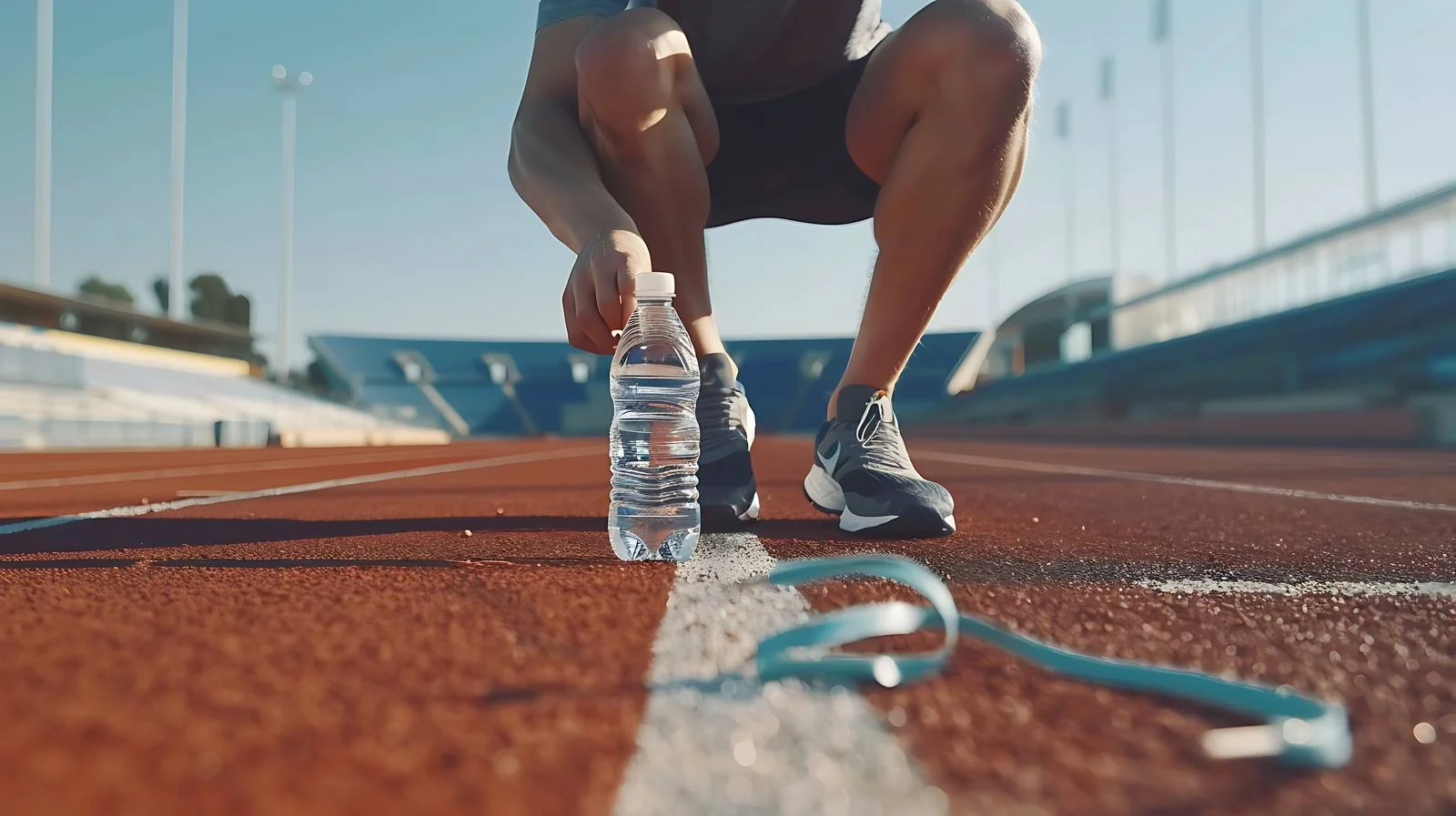 Pre-run Shoe Preparation by Attractive Man — free download from Dotvec