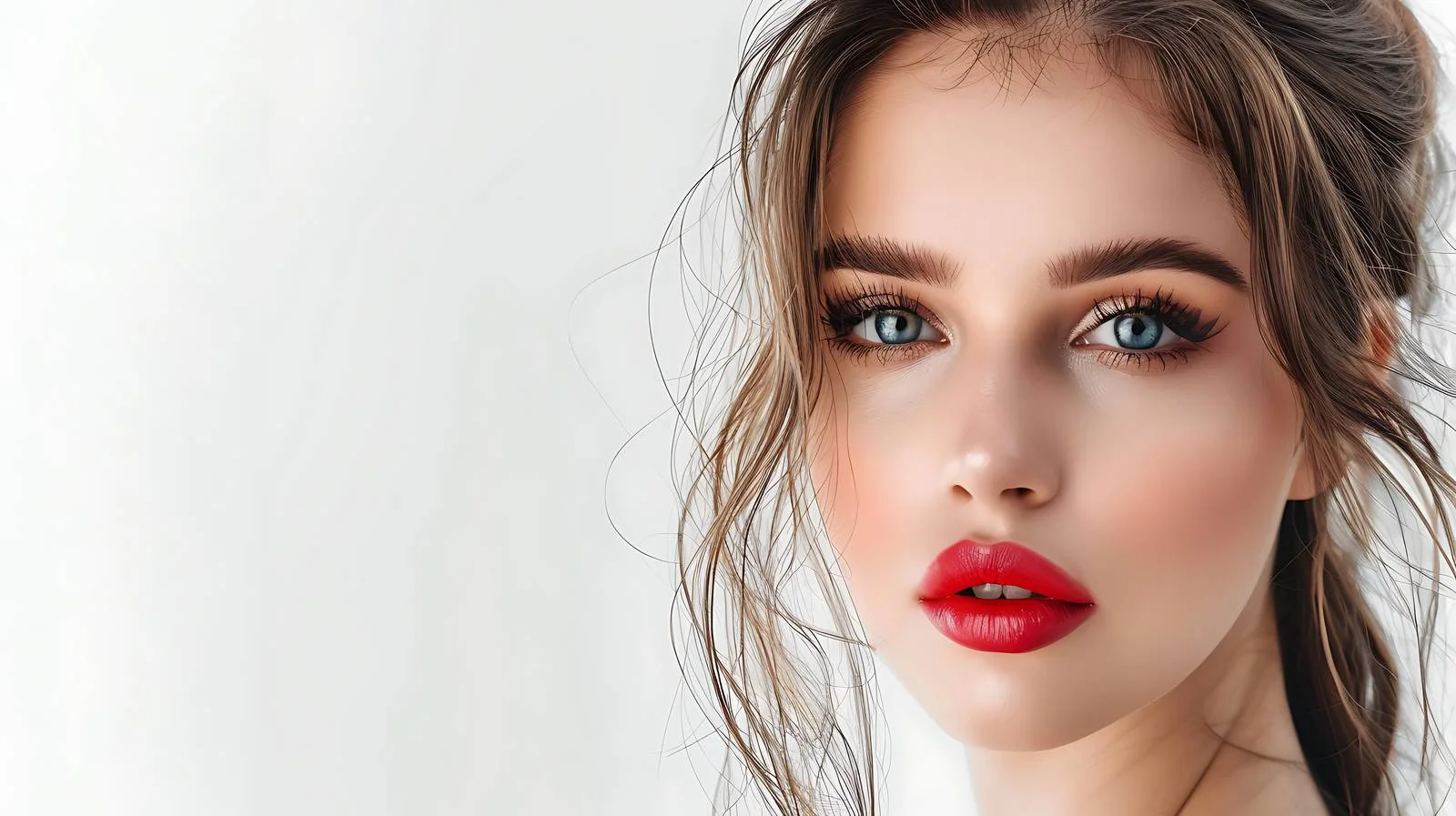 Vibrant Young Woman with Confident Expression — free download from Dotvec