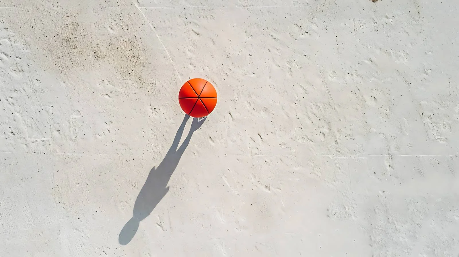 Bird's-eye view of Austrian basketball court — free download from Dotvec
