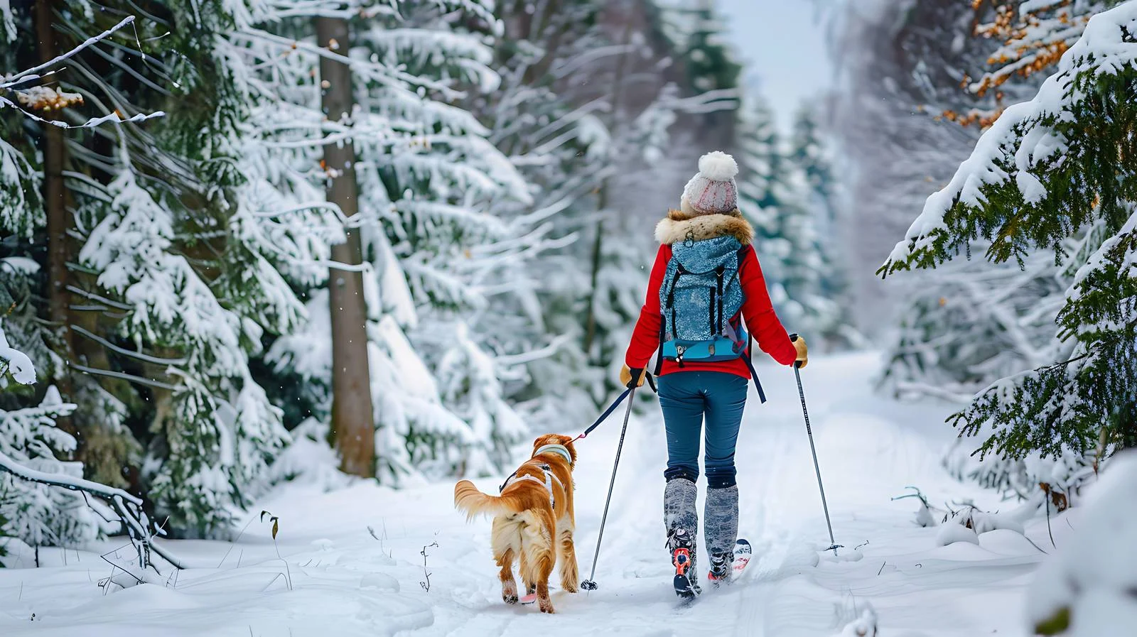 Scenic Portrait with Pet in Austria — free download from Dotvec