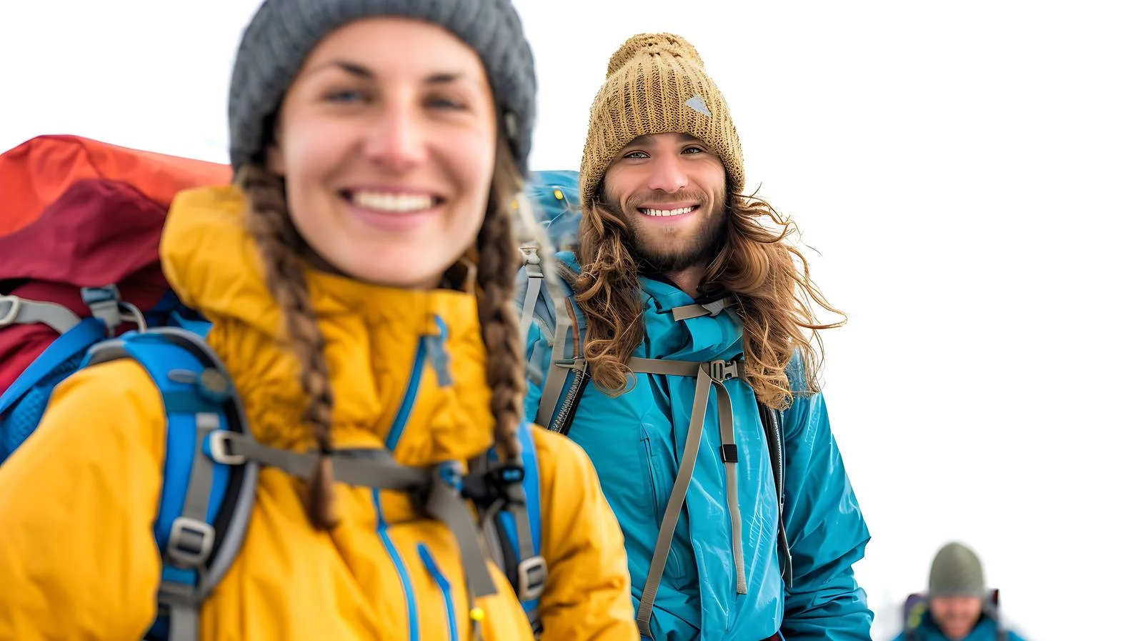 Hiking Couple Enjoying Tyrolian Mountains — free download from Dotvec