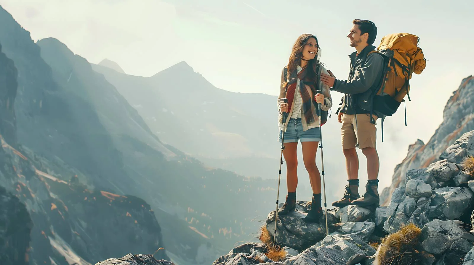 Austria Tyrol Hiking Couple — free download from Dotvec