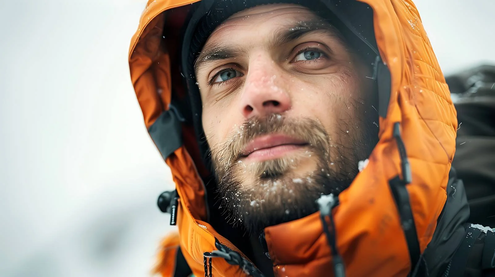 Tyrolean Man Hooded Jacket Portrait — free download from Dotvec