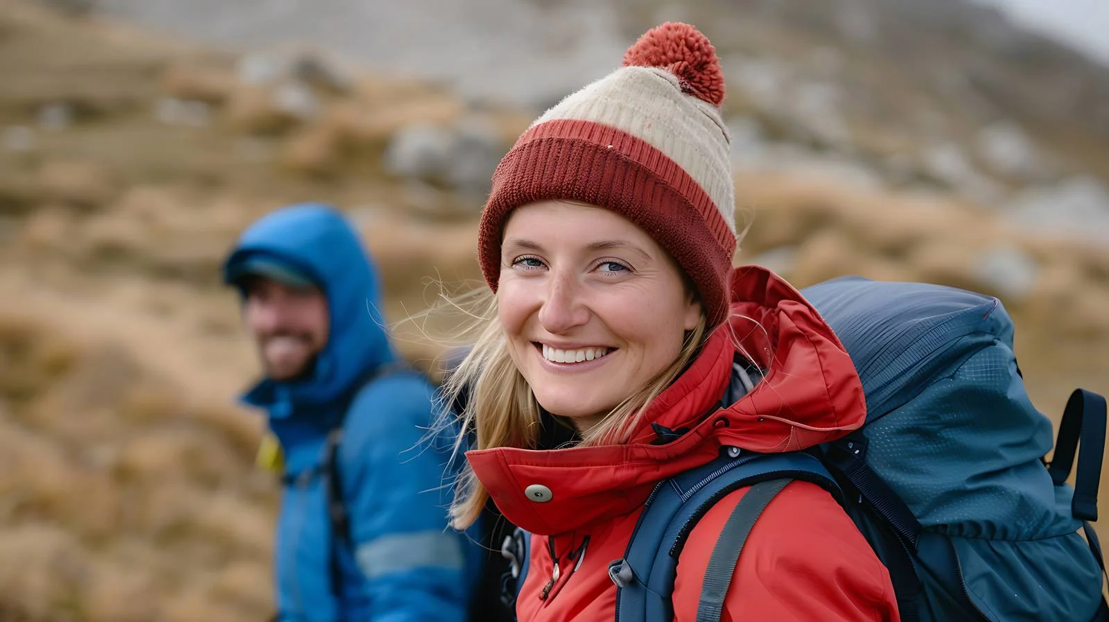 Alpine Couple Hiking in Austria — free download from Dotvec