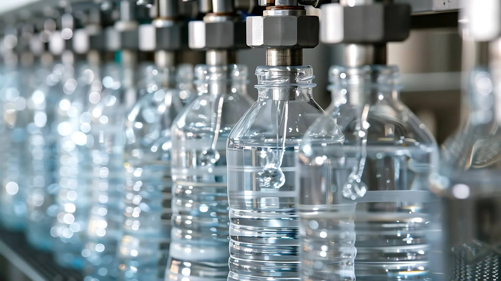 Automated Water Filling Process – free automatic image from Dotvec