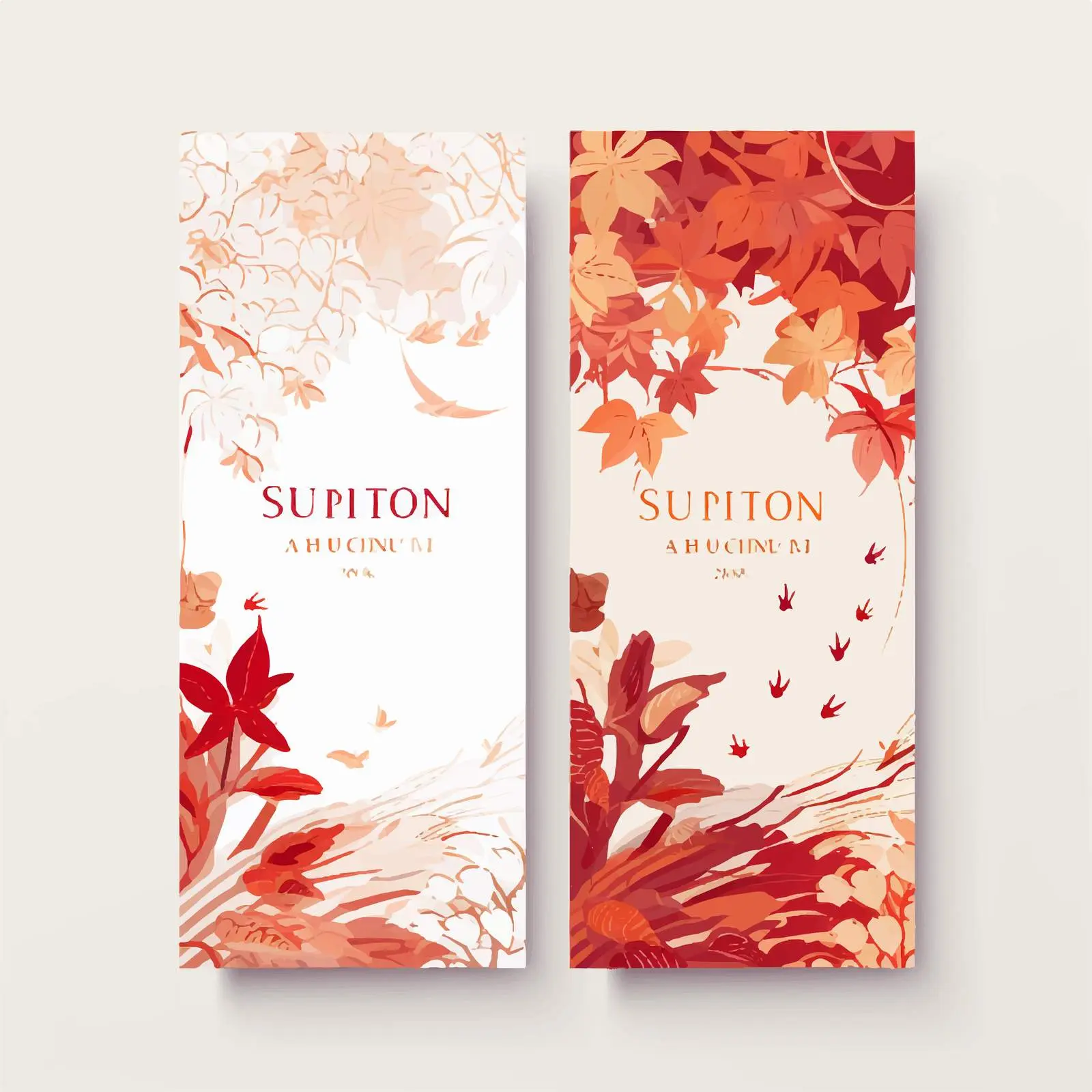 Autumn Equinox Day Invitation Poster Vector Template – free creative poster image from Dotvec