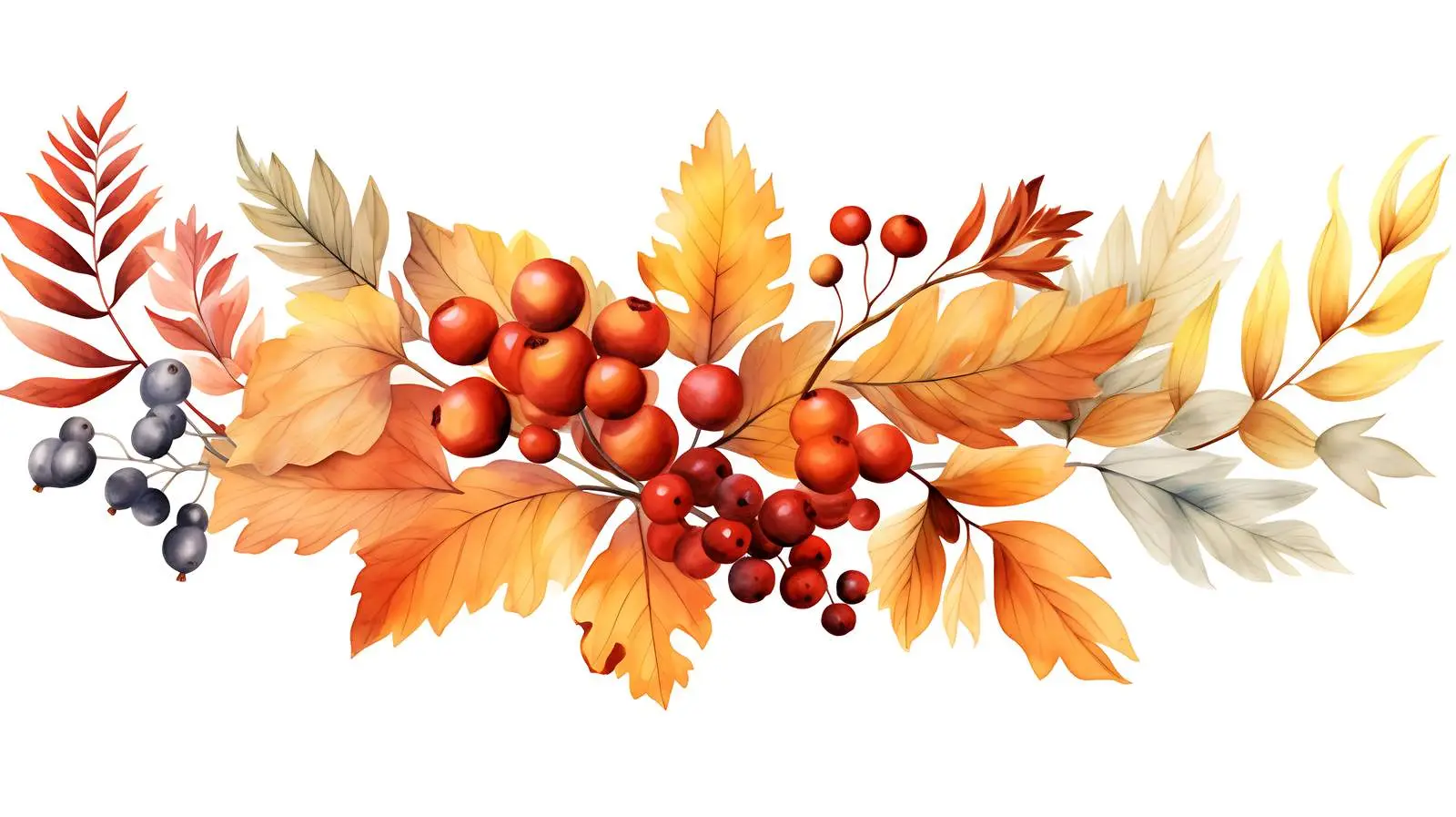 Autumn Forest Wreath — free download from Dotvec