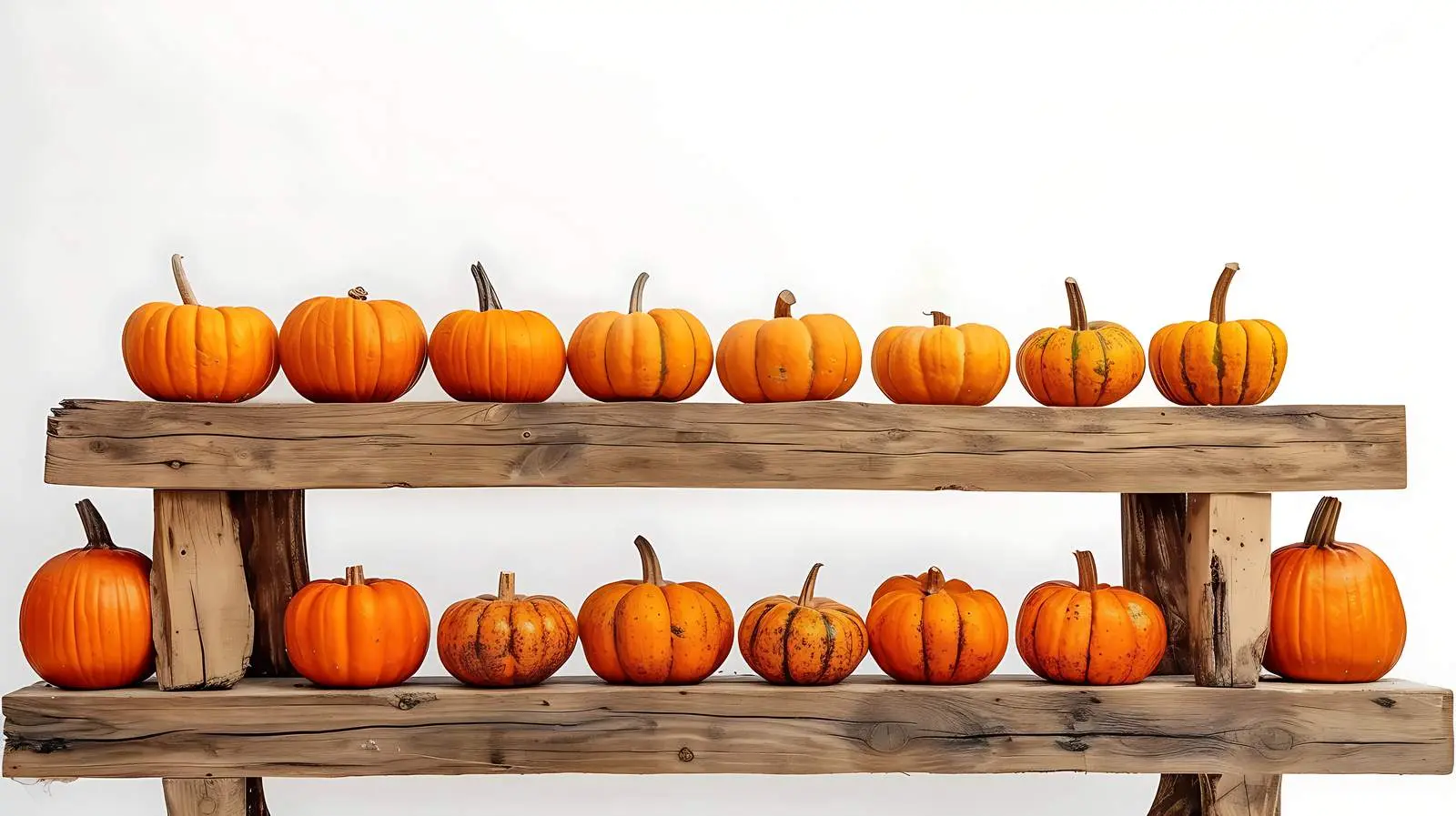 Stacks of Orange Pumpkins for Autumn Harvest — free download from Dotvec