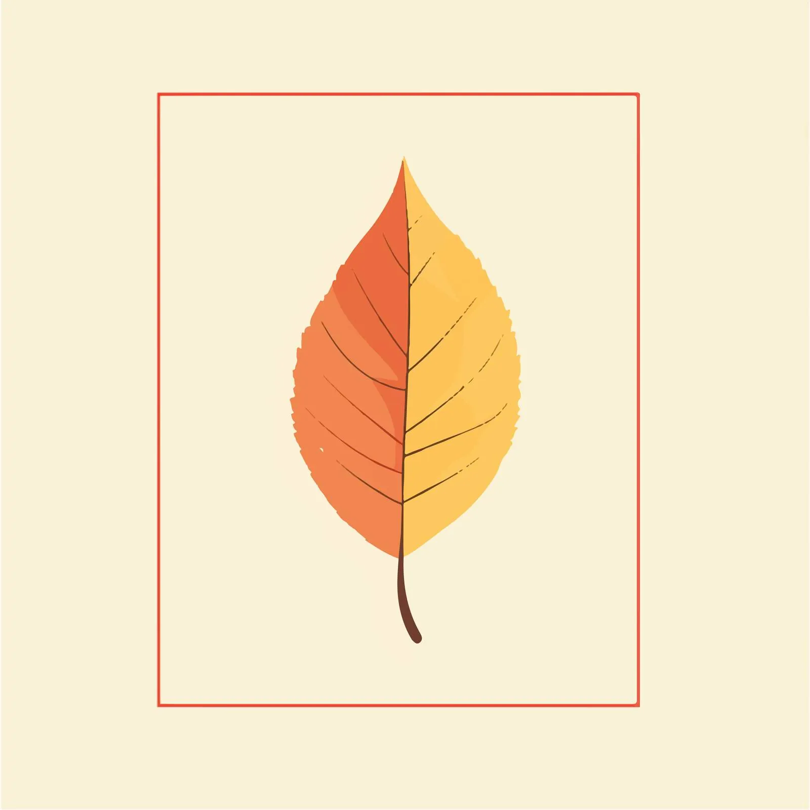 Autumn Leaf Vector Illustration Design — free download from Dotvec