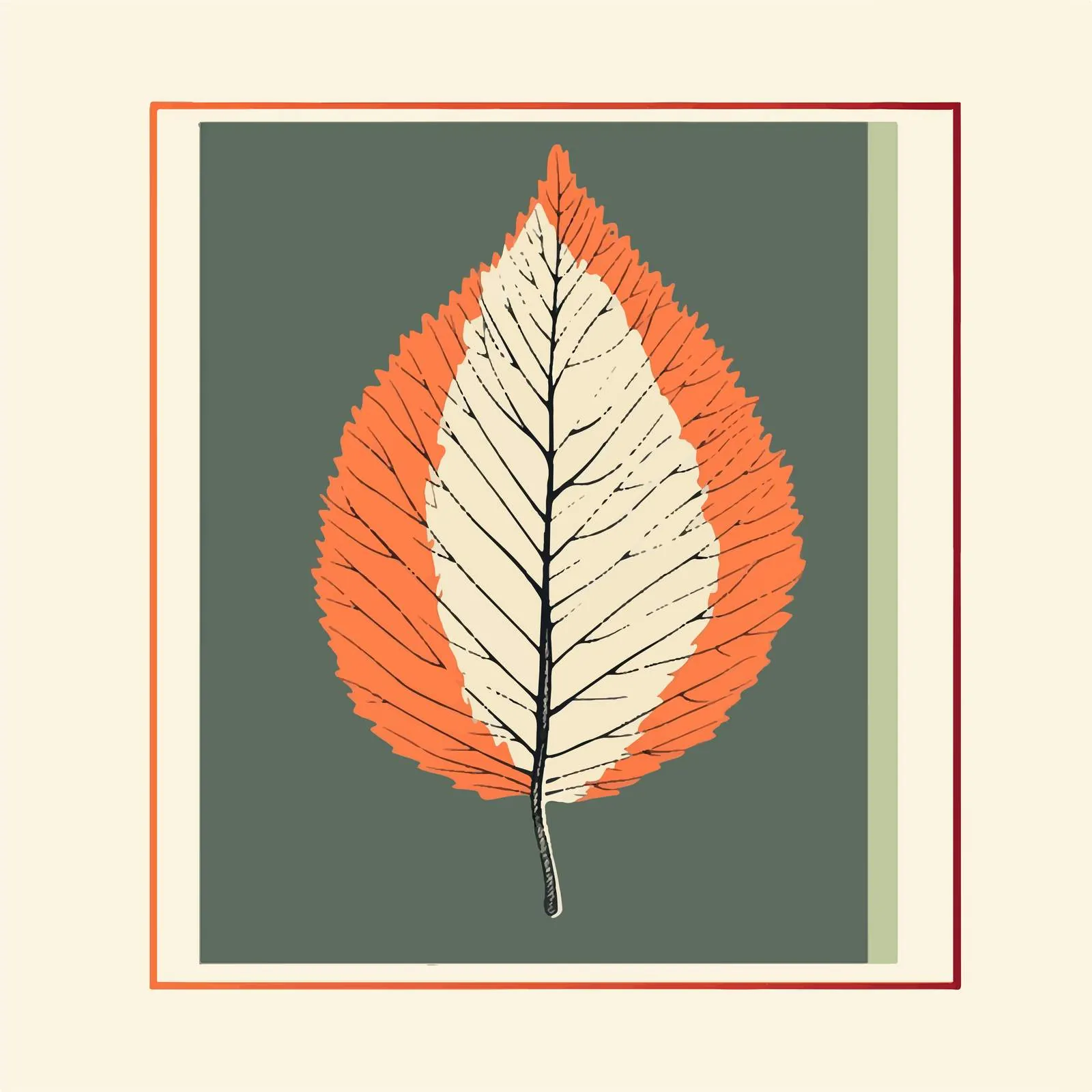 Autumn Leaf Vector Illustration — free download from Dotvec