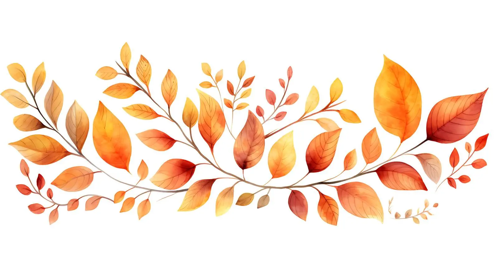 Autumn Wreath on White Background — free download from Dotvec