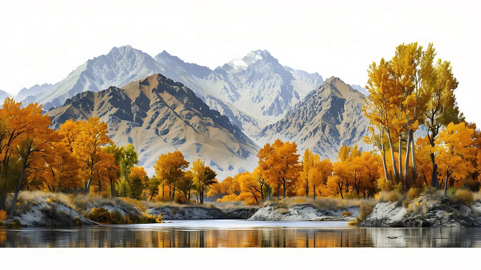 Tranquil Autumn Landscape in Hanas Xinjiang — free download from Dotvec