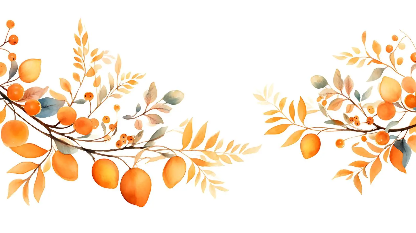 Autumn Foliage Frame — free download from Dotvec