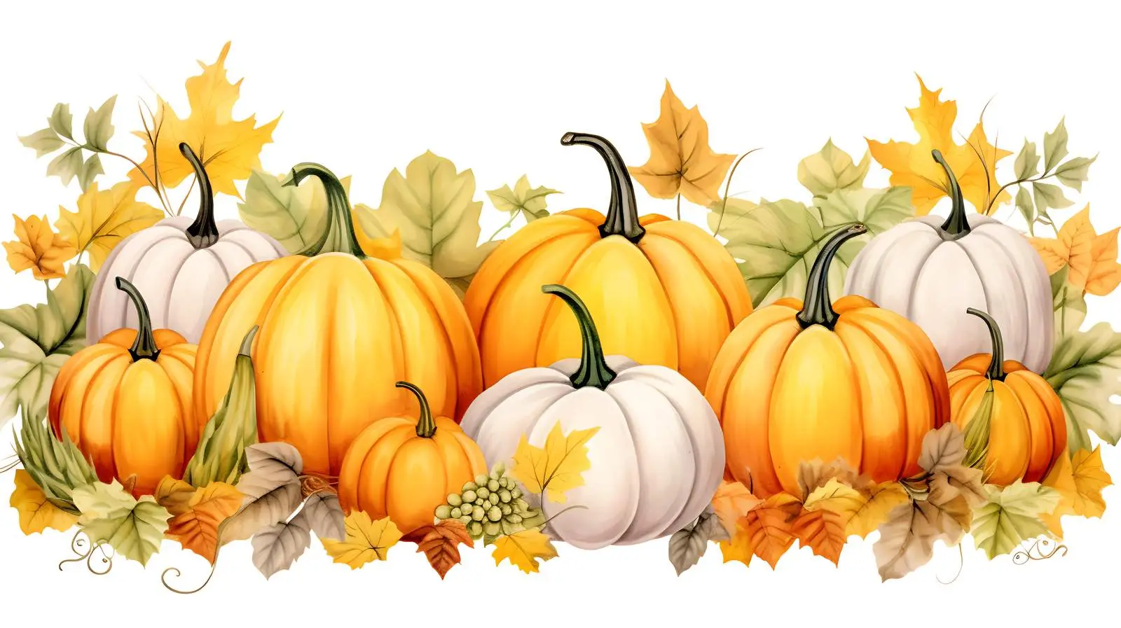 Autumn Harvest Frame — free download from Dotvec