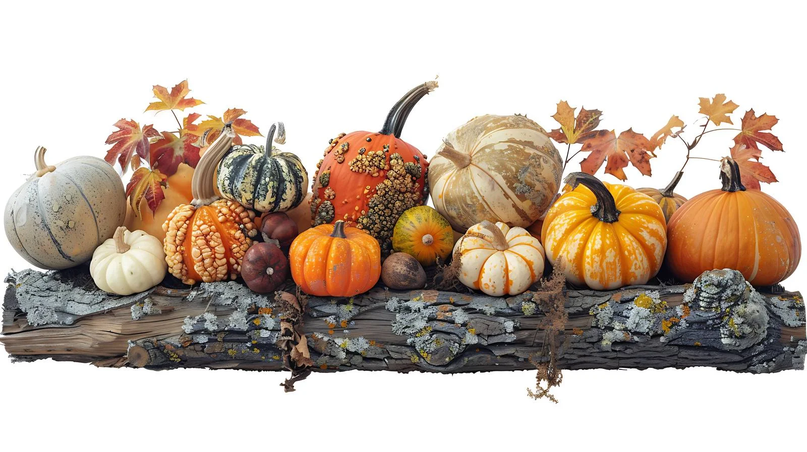 Harvest Bounty: Seasonal Pumpkin Display — free download from Dotvec