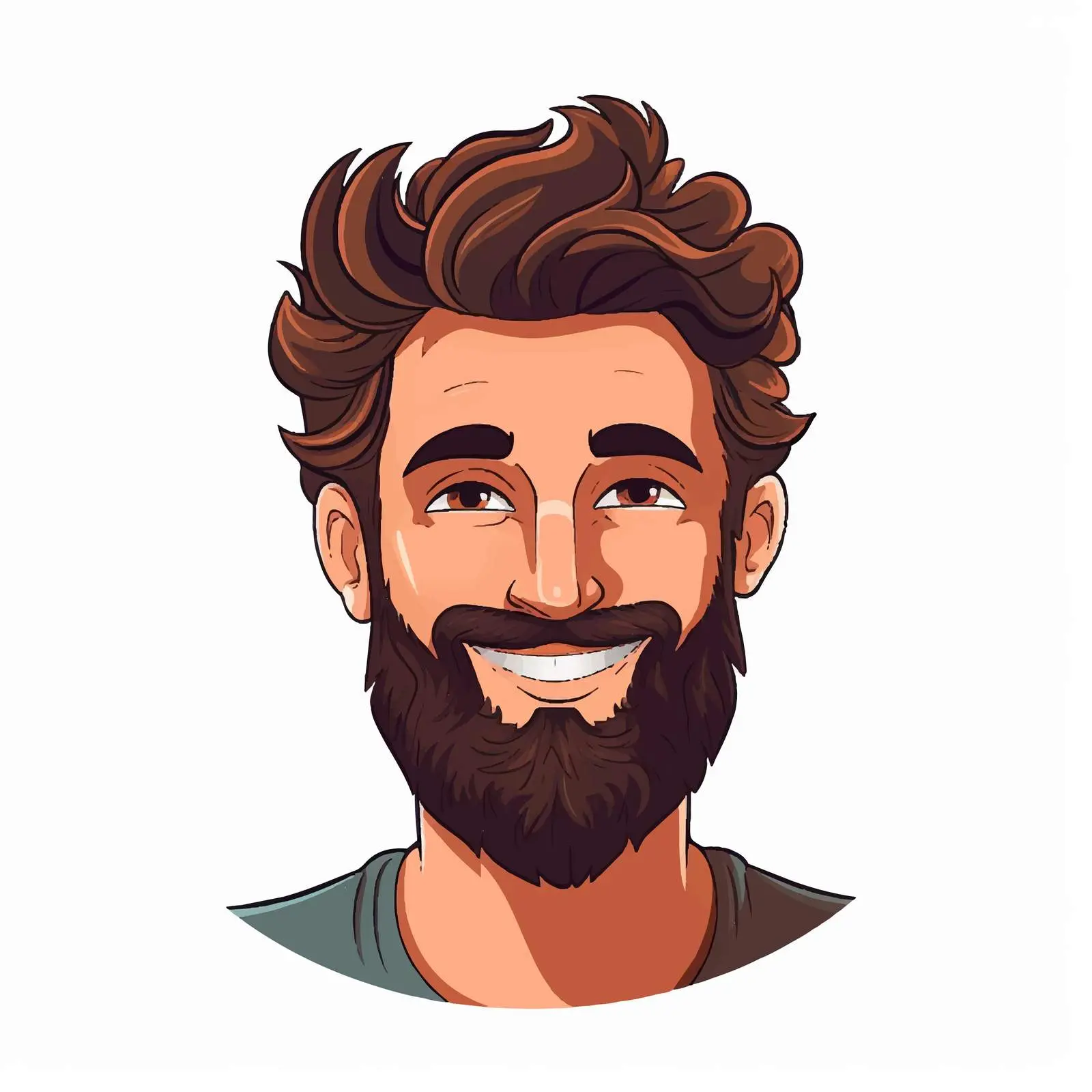 Cartoon Avatar Illustration Vector Design – free avatar image from Dotvec