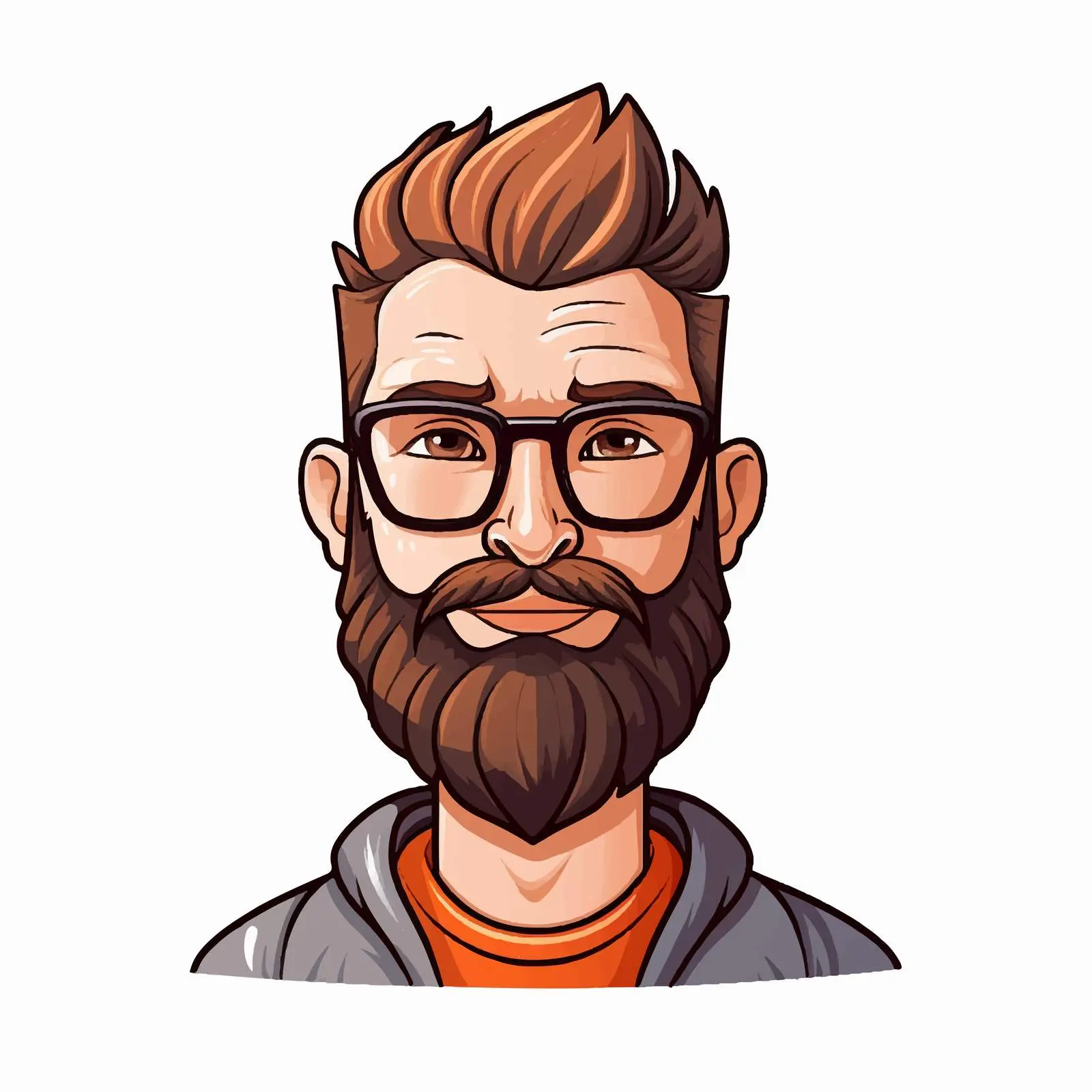 Cartoon Avatar Person Vector Illustration Design – free avatar image from Dotvec