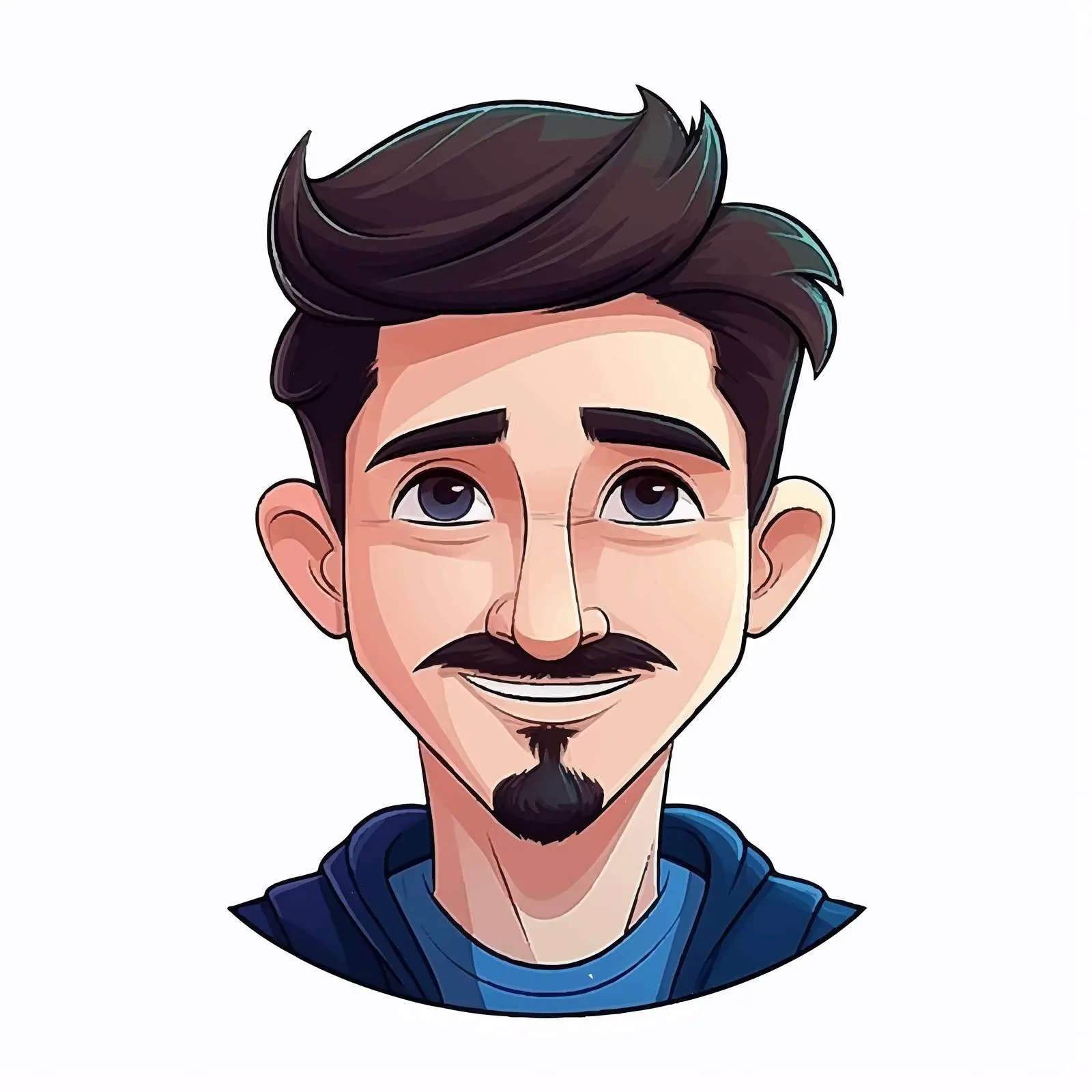 Cartoon Vector Avatar Person Illustration – free avatar image from Dotvec