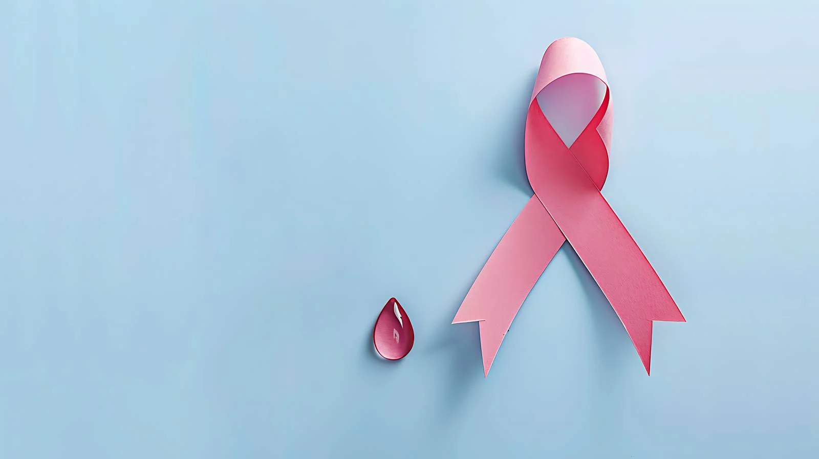 Blood Drop Awareness Ribbon — free download from Dotvec