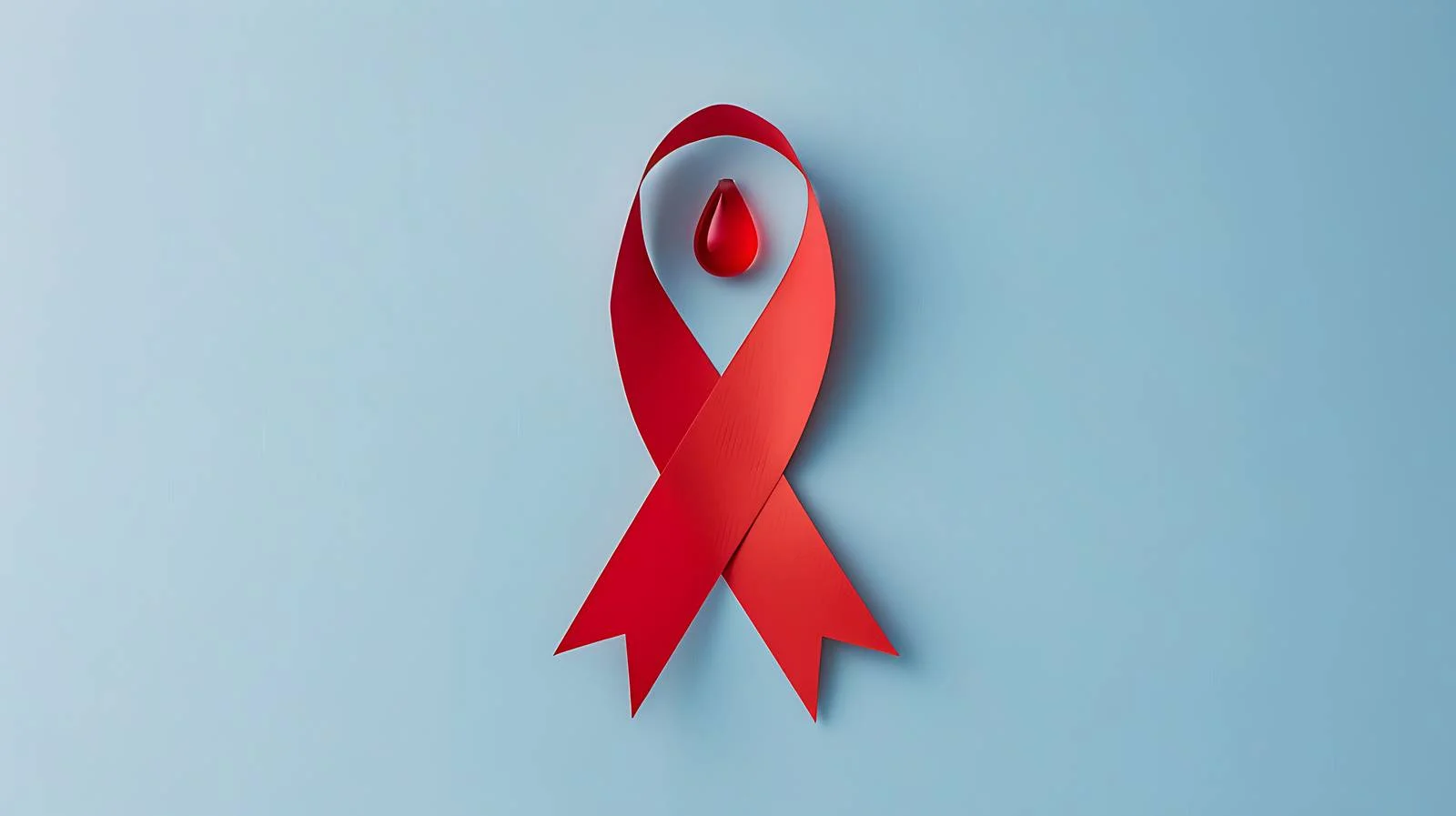 Blood Donation Awareness Ribbon Concept — free download from Dotvec