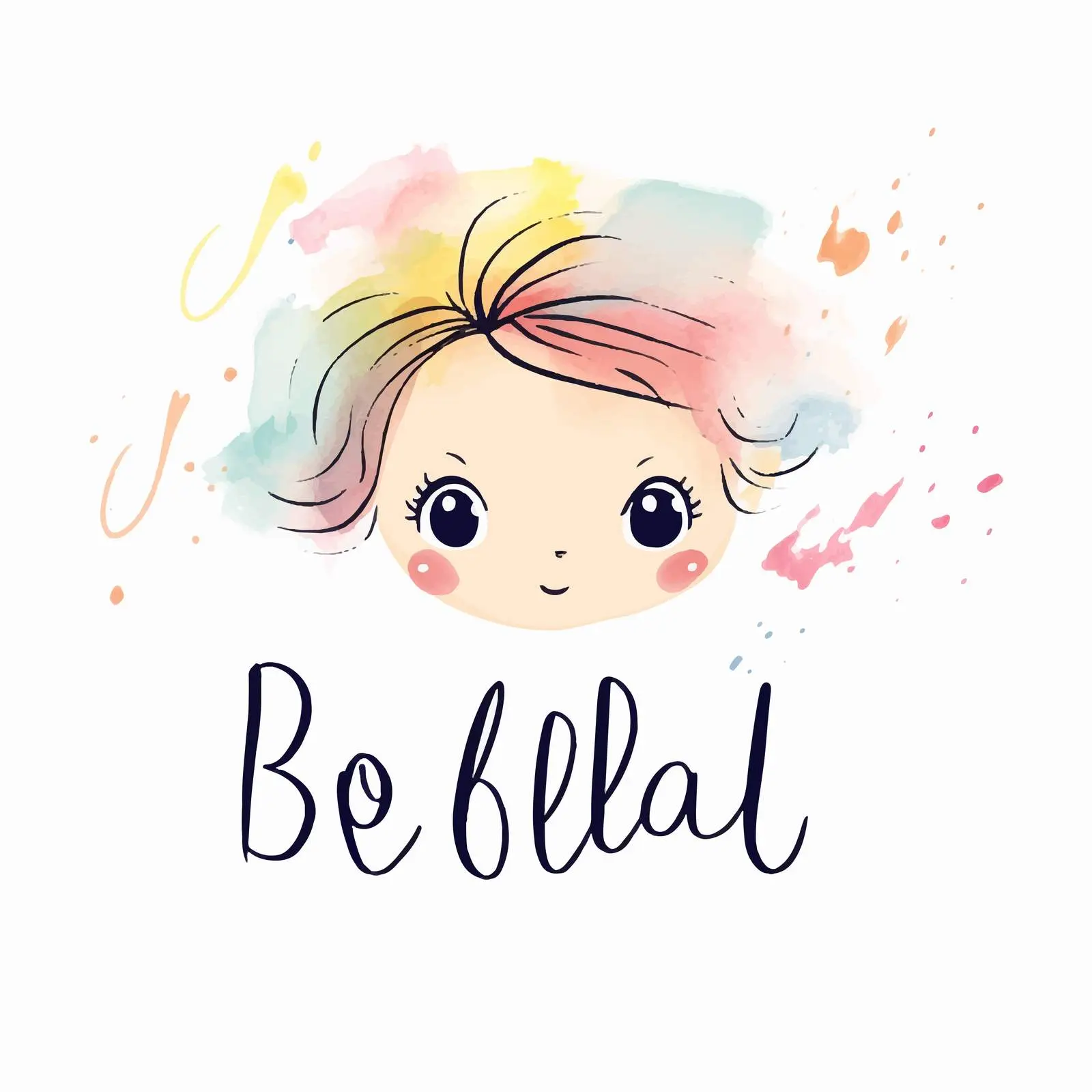 Newborn Baby Arrival Card Design — free download from Dotvec