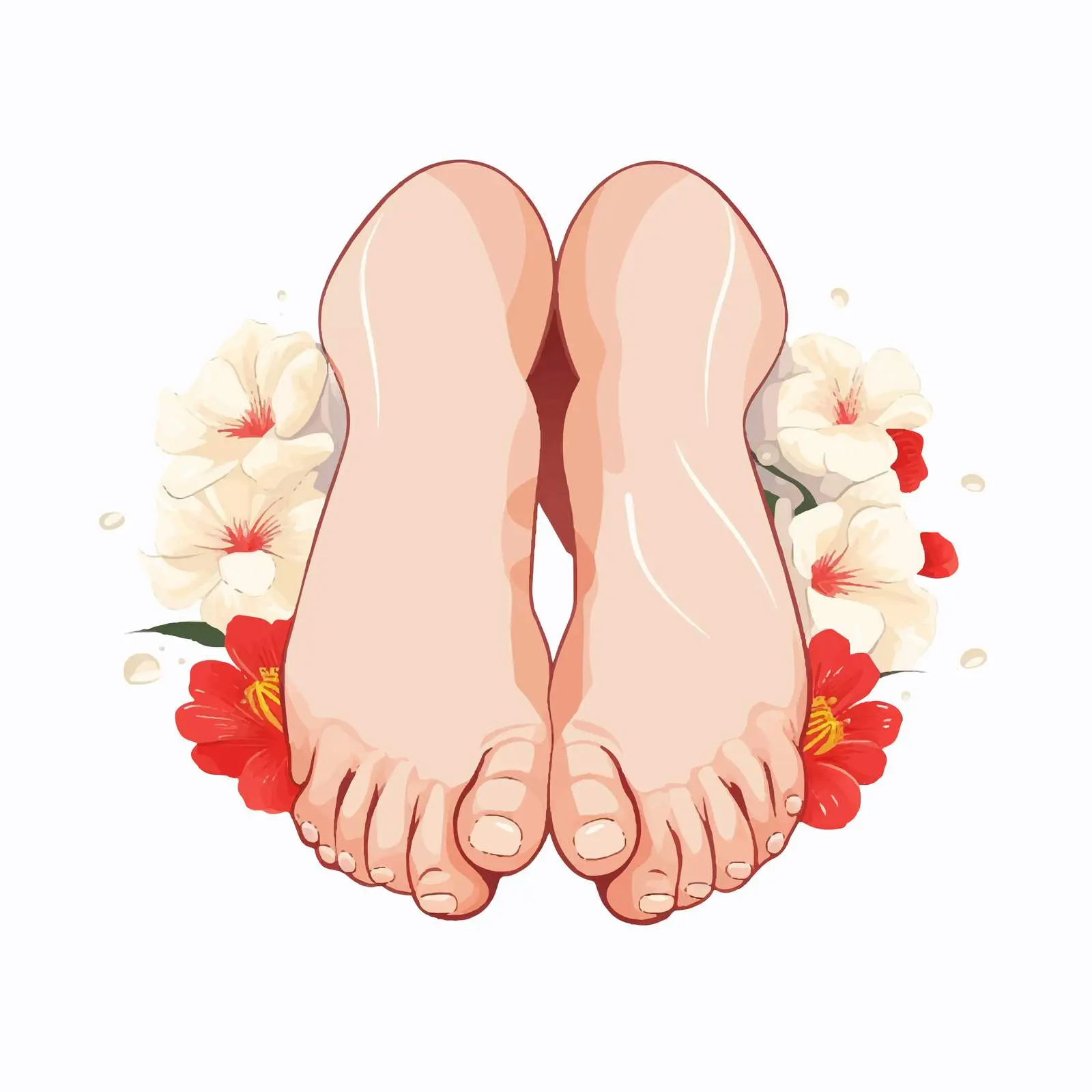 Baby Feet in Mom's Hands for Mother's Day — free download from Dotvec