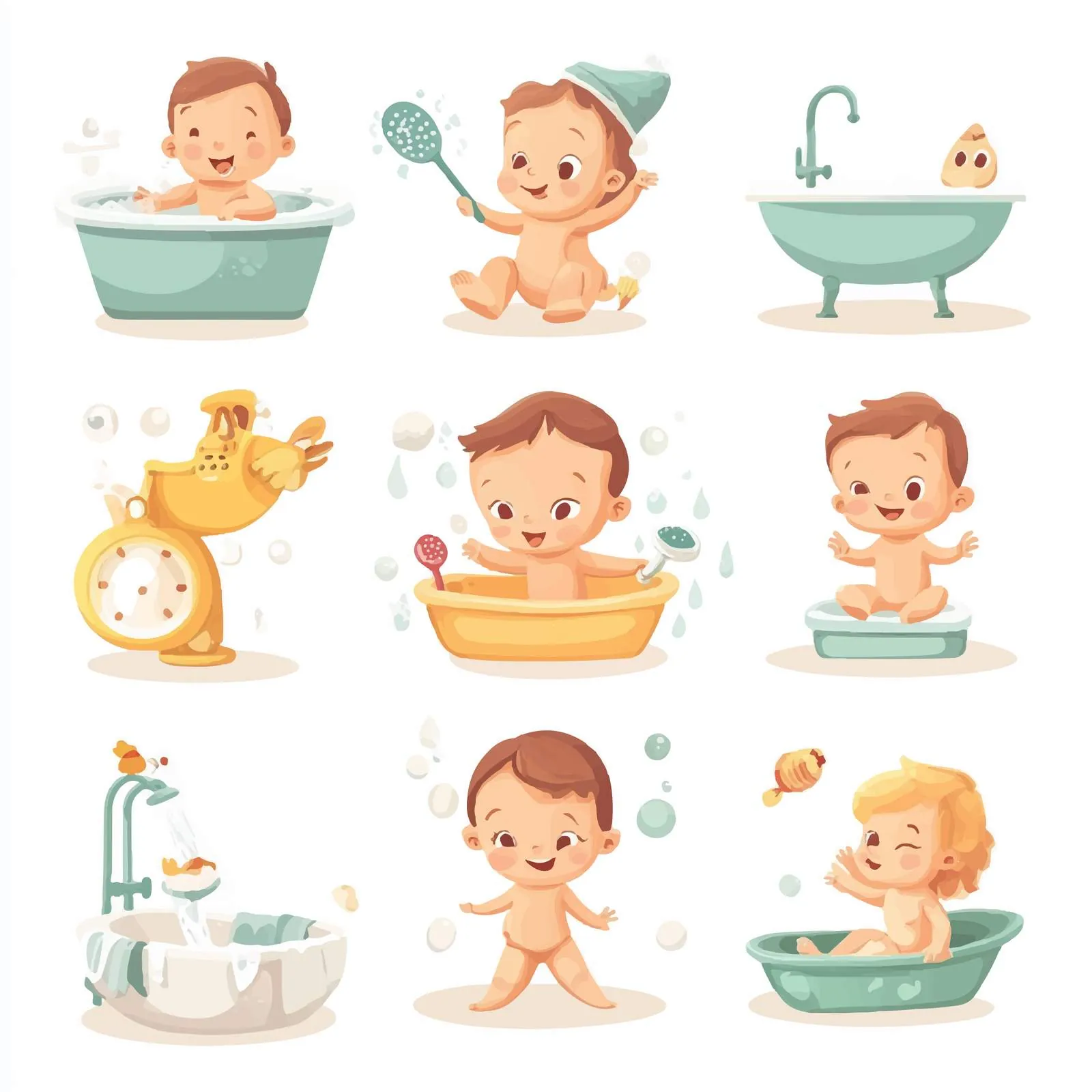 Cute Infant Activities for Early Childhood Development – free diaper image from Dotvec