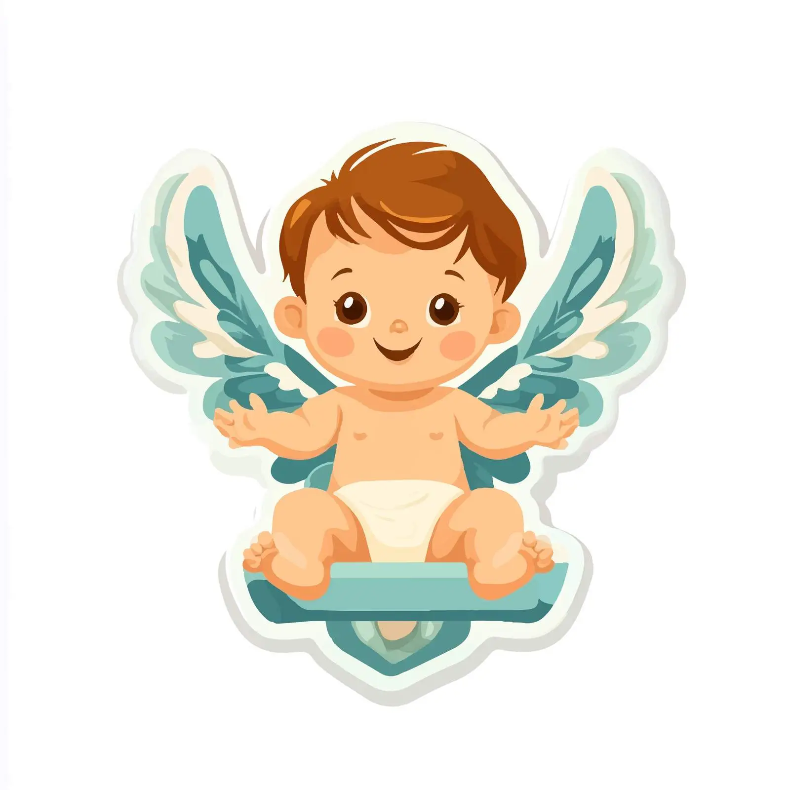 Baby On Board Icon and Sticker — free download from Dotvec