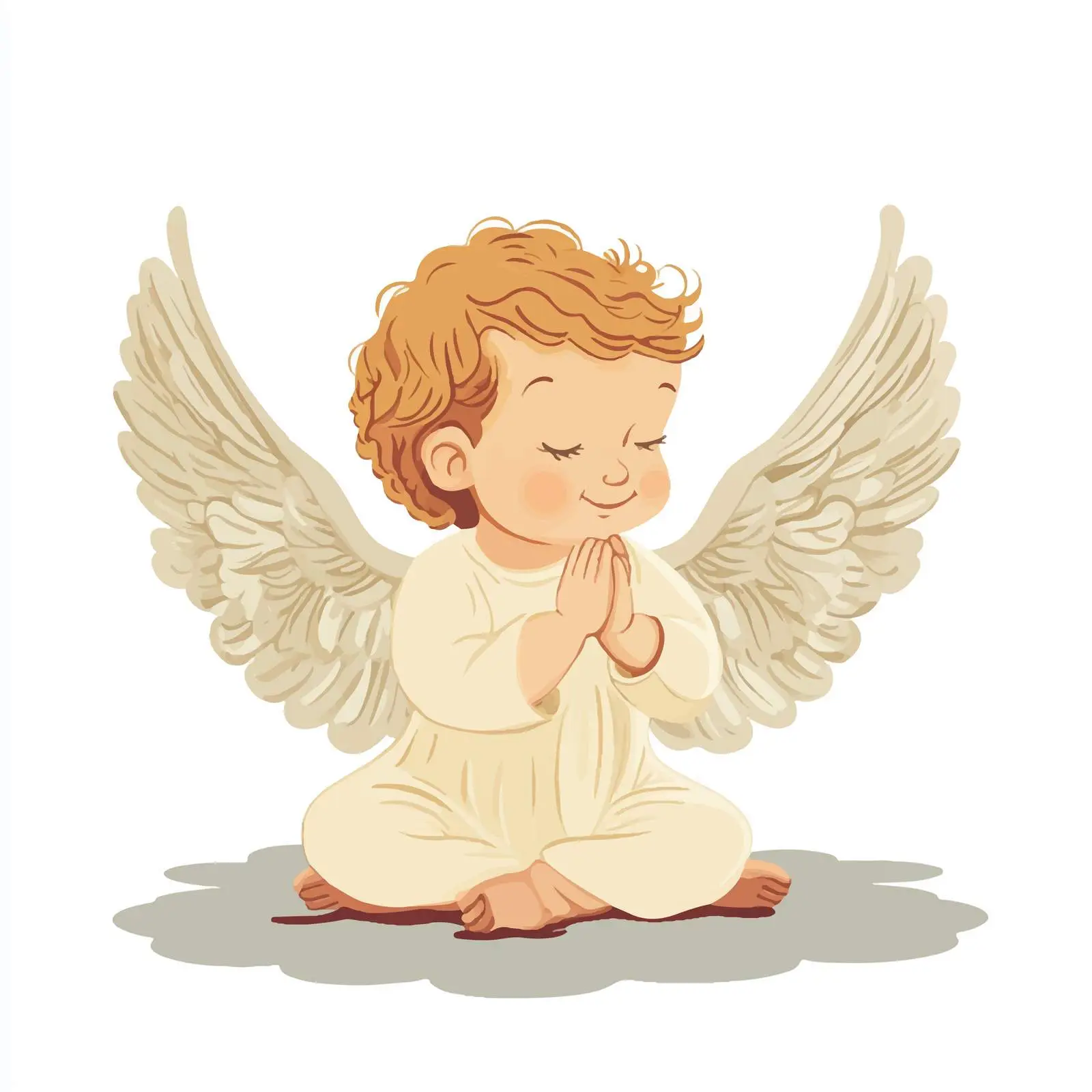 Baby Shower Event Angel Composition — free download from Dotvec