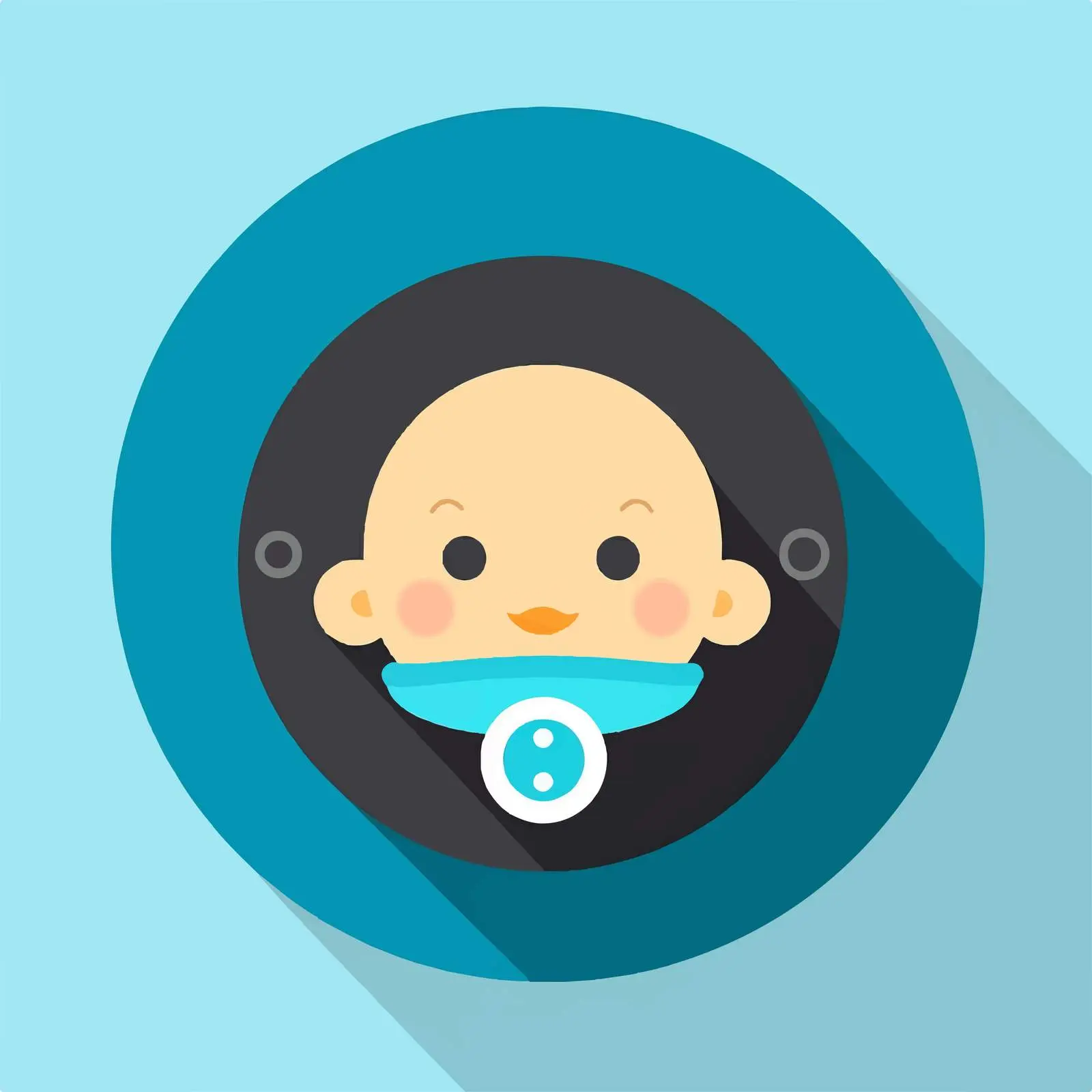 Baby Smoother Icon for Web Applications — free download from Dotvec