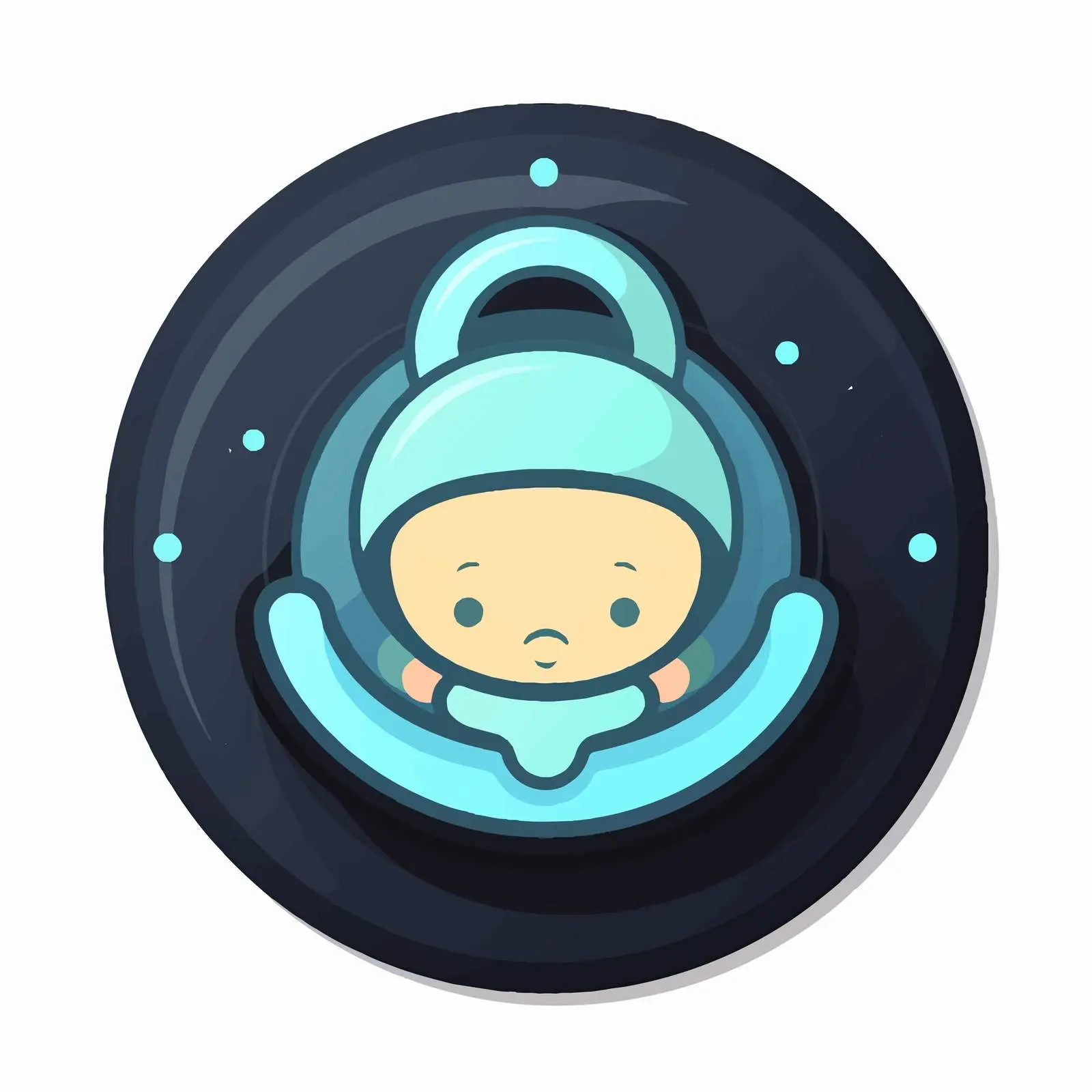 Baby Smoother Icon for Web Applications – free mobile applications image from Dotvec