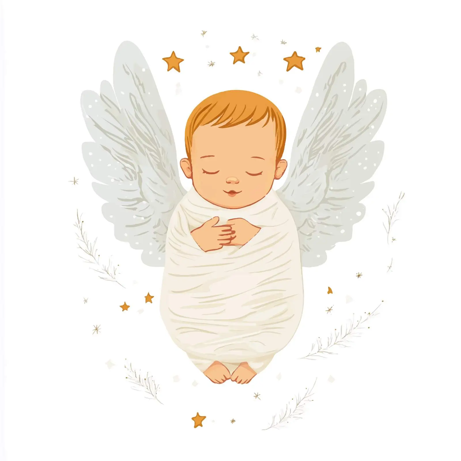 Baby Swaddle Blanket Usage Instructions — free download from Dotvec