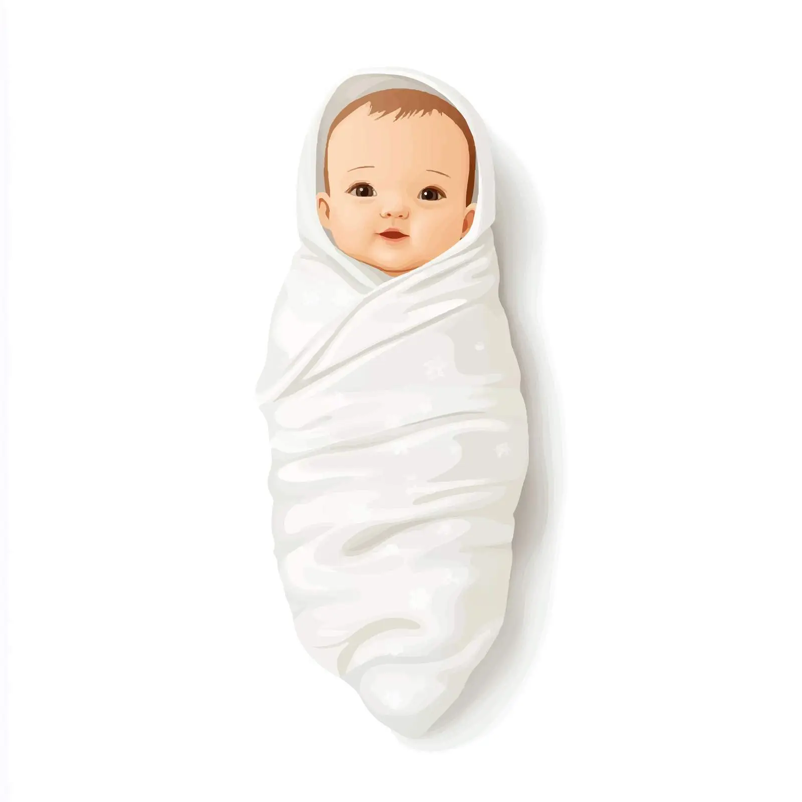 Baby Swaddle Blanket Use Instructions — free download from Dotvec