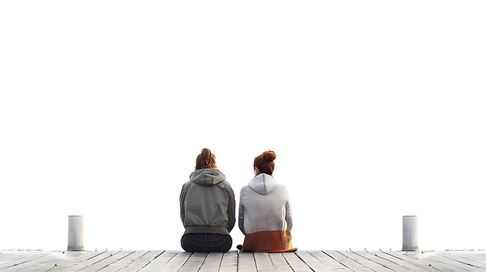 Friends Relaxing on Promenade — free download from Dotvec