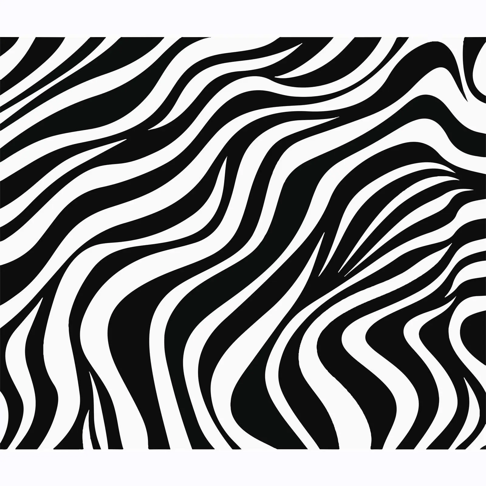 Zebra Pattern Cartoon Vector Illustration Backdrop – free zebra image from Dotvec