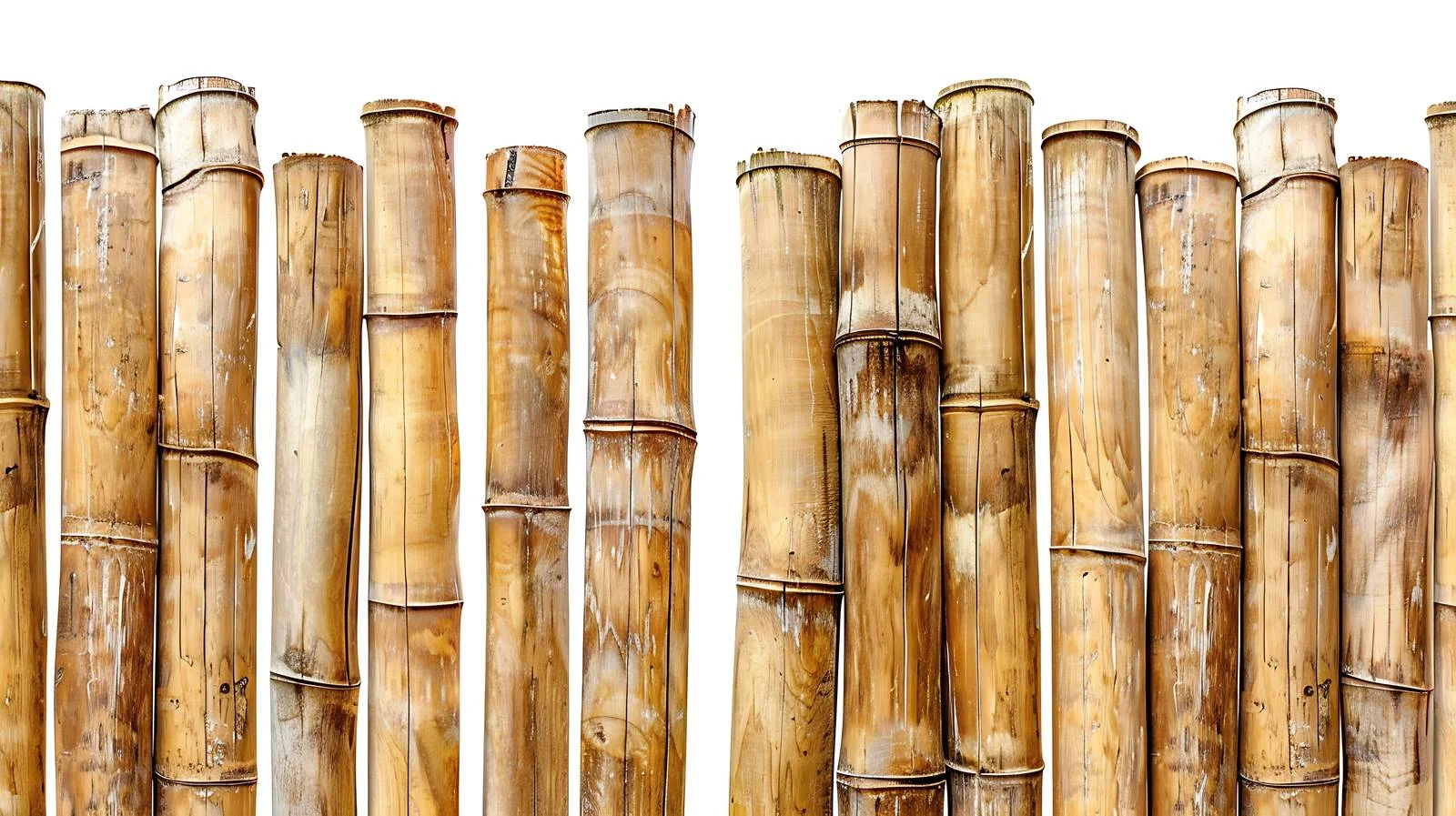 Bamboo Wall and Fence Texture Background — free download from Dotvec