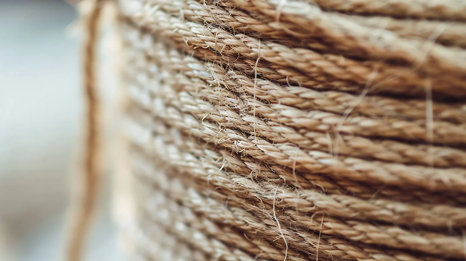 Close-Up of Jute Rope on Reel — free download from Dotvec