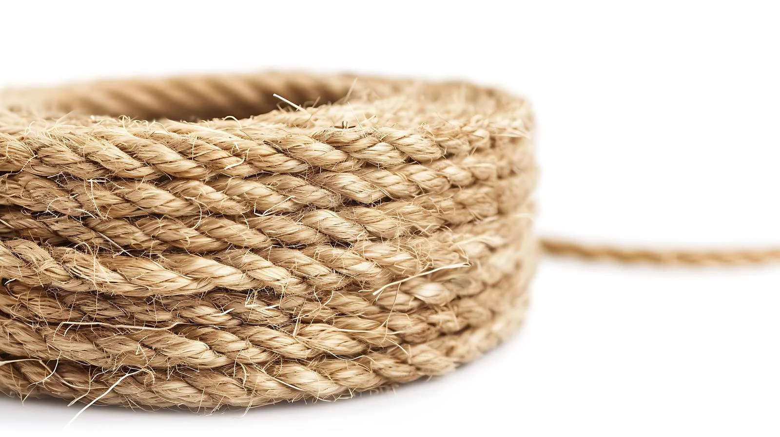 Close-up of Jute Rope Reel — free download from Dotvec