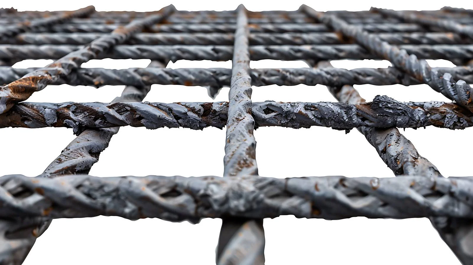 Construction Site Metal Bars Background — free download from Dotvec