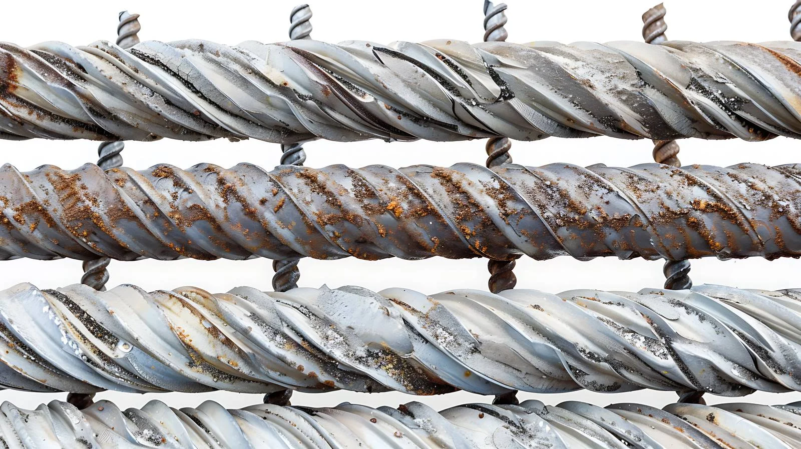 Steel Bars at Construction Site Under Construction — free download from Dotvec